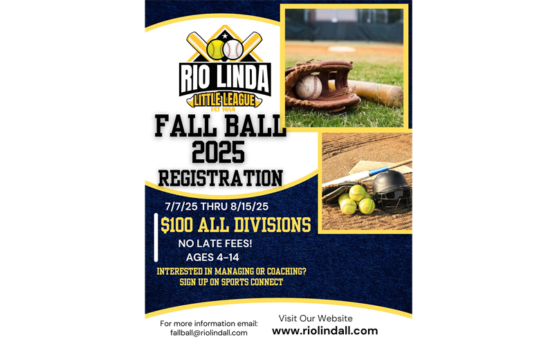 Fall Ball Registration Now Open!!!!