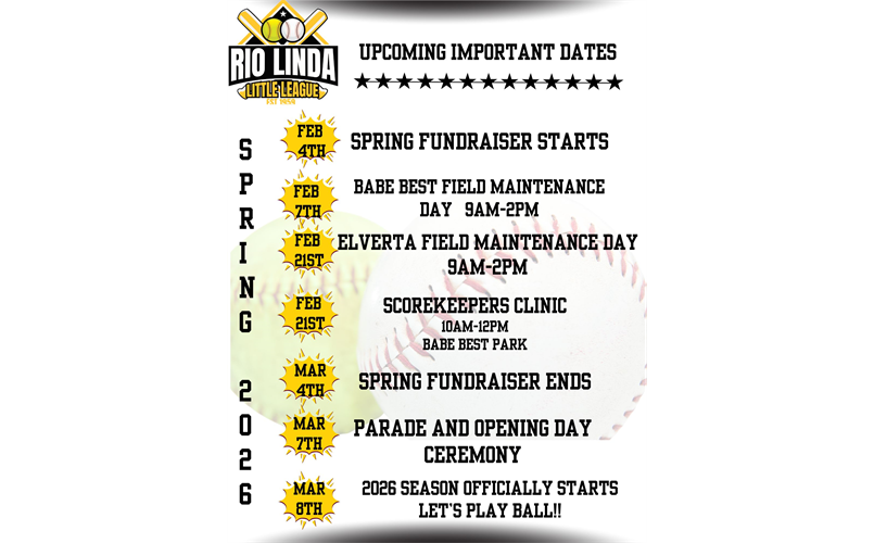 Upcoming Important Events