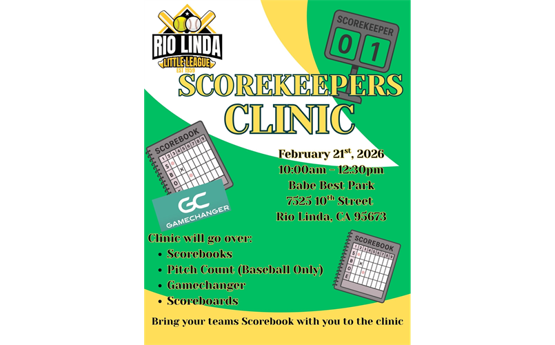 Scorekeepers Clinic