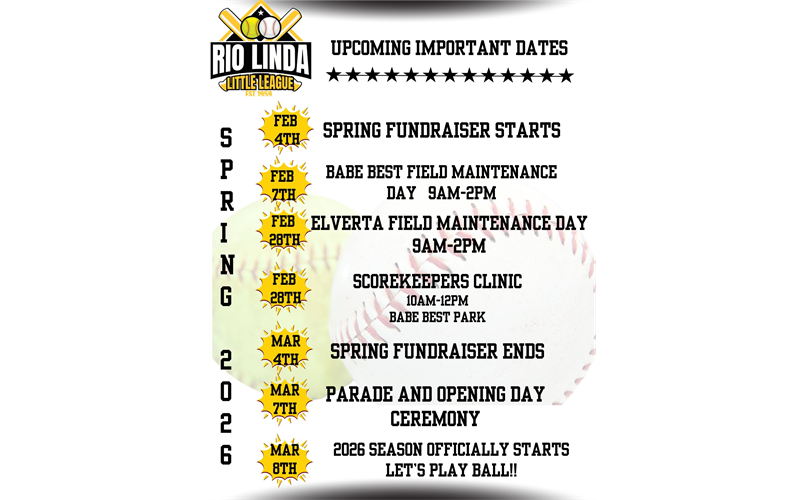 Upcoming Important Events