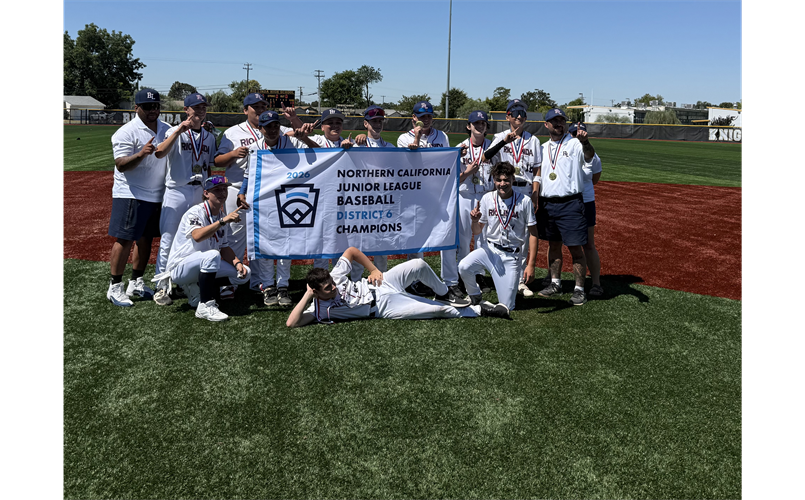 Junior Baseball District Champions 2026